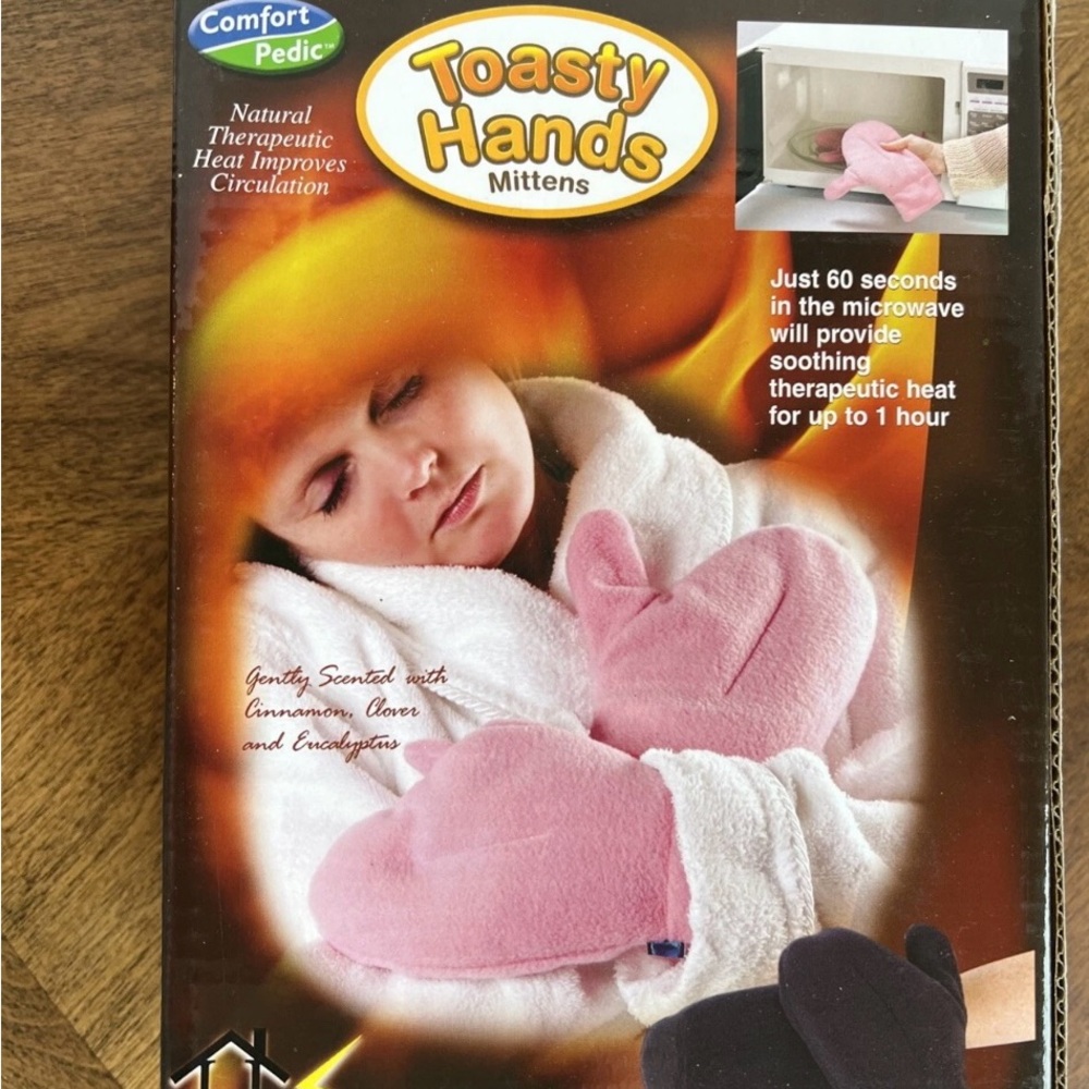 Toasty Hands Pink Mittens